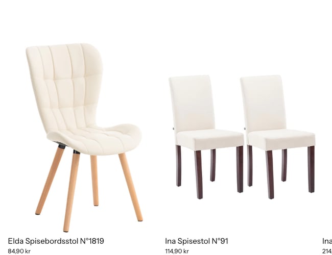 Køreklar dropshipping webshop med salg af møbler +800 varer