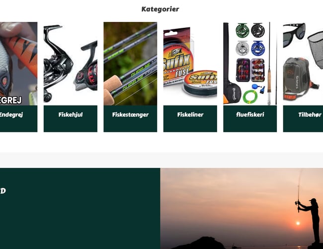 Ny webshop med fiskegrej til salg