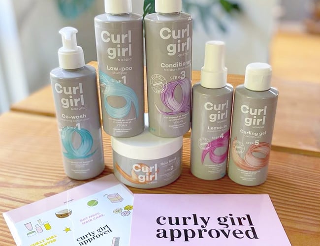 Curly Girl Approved webshop med salg af hårprodukter - Omsætning i 2020: 832.164 kr.