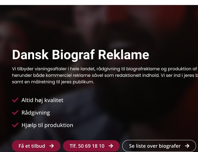 Domain & hjemmeside sælges