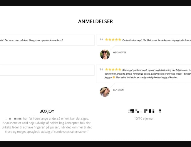 Populær virksomhed med salg af snacks på abonnement - 200 abonnenter på sine allerførste måneder 