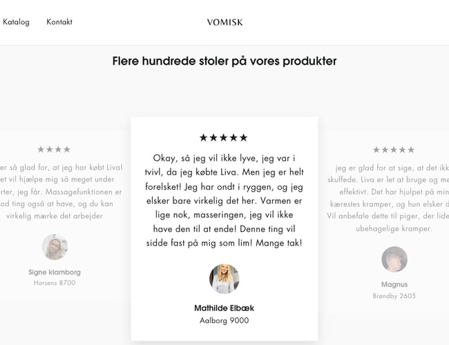 Dropshipping webshop med salg af populær menstruations lindrene produkter - 2-4 dages levering