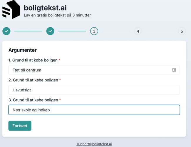 Boligtekst.ai - AI værktøj til ejendomsmæglere og tekstforfattere + templates til andre brancher