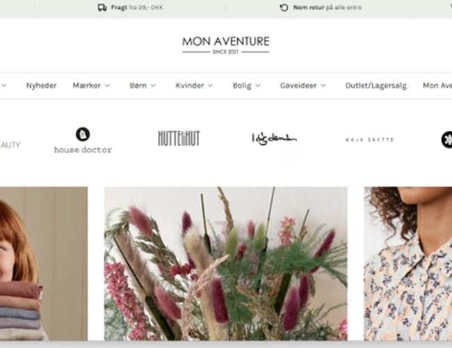 BRUGERVENLIG WEBSHOP SÆLGES (UDEN VARELAGER) 