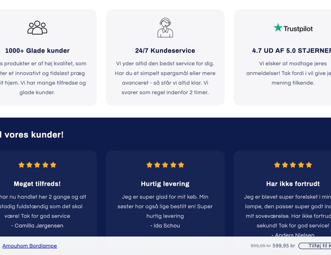 HOMEZ | 100% Køreklar dropshipping webshop med møbler/indretning