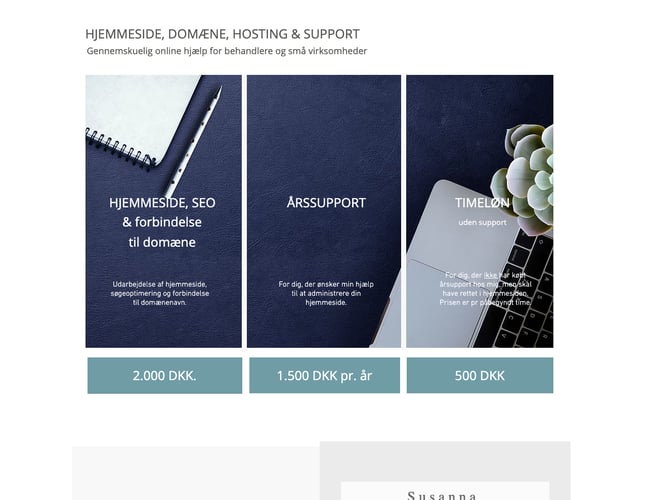 Nystartet webbureau med voksende kundebase 