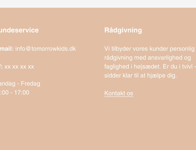 Dropshipping butik med salg af børne produkter