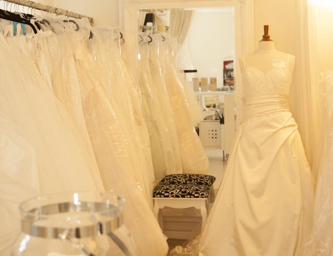 Meget velkendt og veldrevet brude- og konfirmationskjole butik