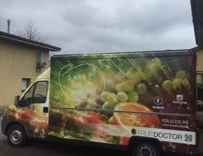 Velholdt og fødevaregodkendt Food Truck til salg. 