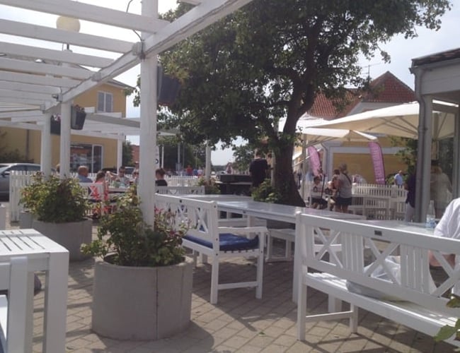 Cafe/restaurant god beliggenhed på strøget i Skagen