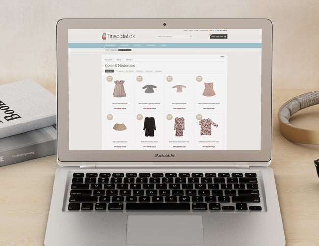 Kendt børnetøjswebshop - + 1 mio. i omsætning - Næsten 20.000 følgere på Facebook