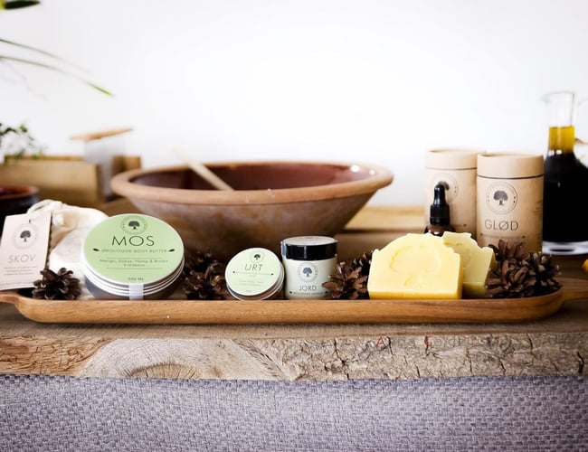 Økologisk webshop med egenproduktion af hudplejeprodukter