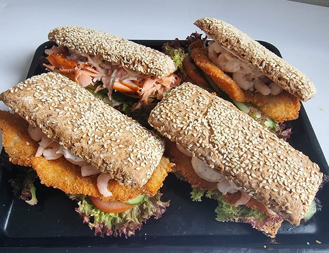 Super Flot fiskebutik i hjertet af Øgade- kvarteret. - Aalborg.