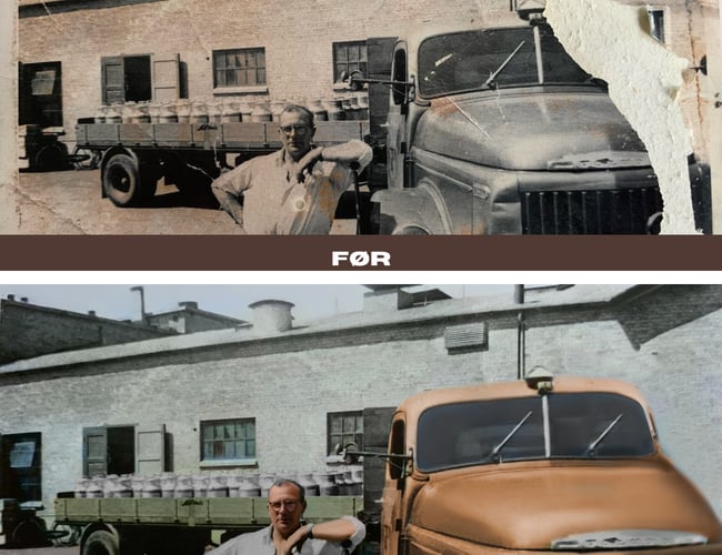 Kæmpe potentiale for at blive markedsleder indenfor fotorestaurations service