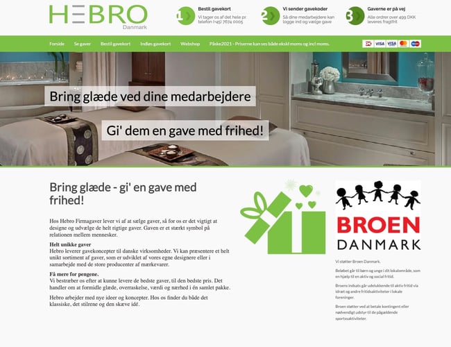 Firma julegaver webshop - Vælgselv gaveløsningen til deres medarbejdere.