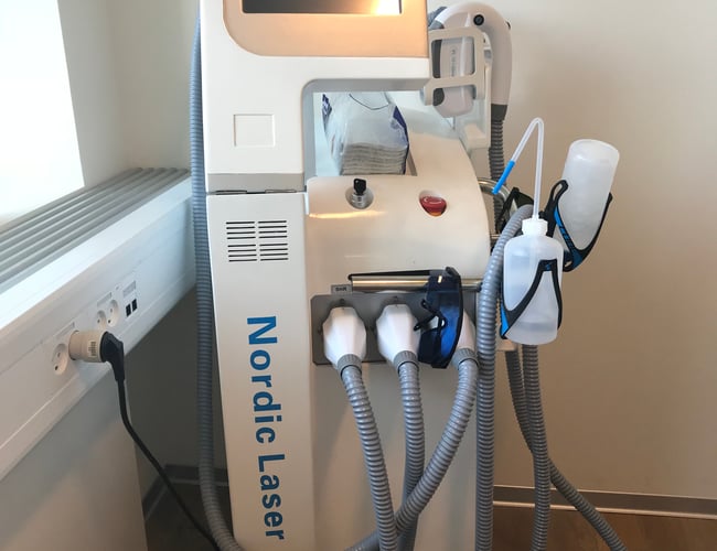 Klinik for laserbehandlinger sælges