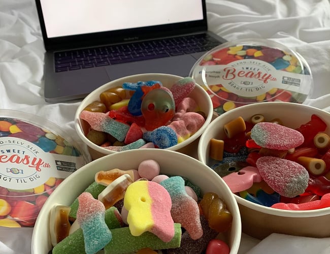 Wolt lignende app for Slik & Snacks - Bruttofortjenesten er over 50%