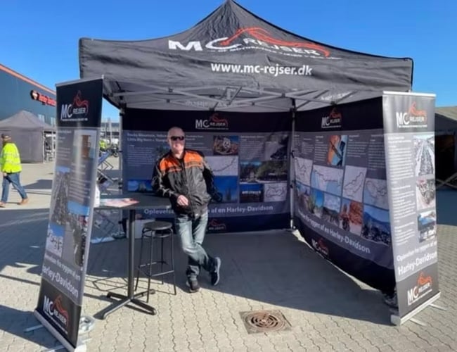 Motorcykelrejsebureau med speciale i grupperejser til USA er til salg helt eller delvist: