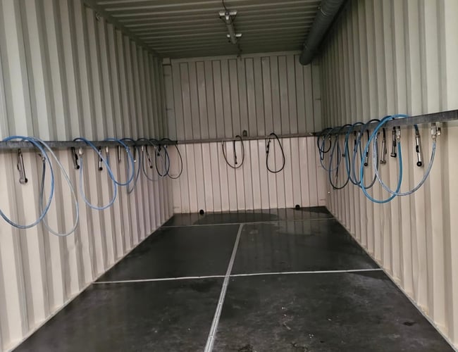 Udlejningsfirma med badefaciliteter til festivaler og mobil varmeanlæg - Søger partner - Roskilde, Smukfest, Nibe m.m.