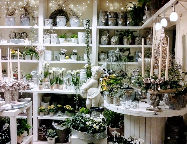 Unik Blomsterforretning stærk i fremdrift sælges. 