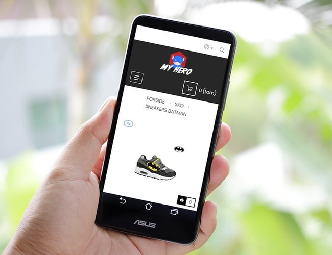 MyHero.dk - Superhelte merchandise - Dropshipping-aftale
