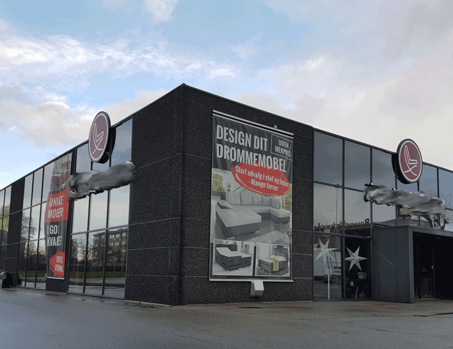 Stort møbelhus på Fyn med stor og voksende omsætning