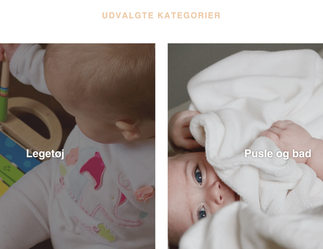 Dropshipping butik med salg af baby-børne udstyr