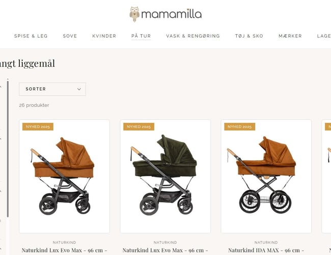 NY PRIS - 2 webshops med produkter til Gravide, mødre, baby og småbørn - 15 års drift - Historisk årsomsætning op til 17 mio. kr.