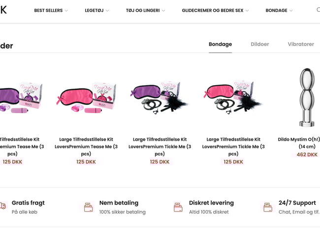 Økonomisk partner søges til E-commerce case