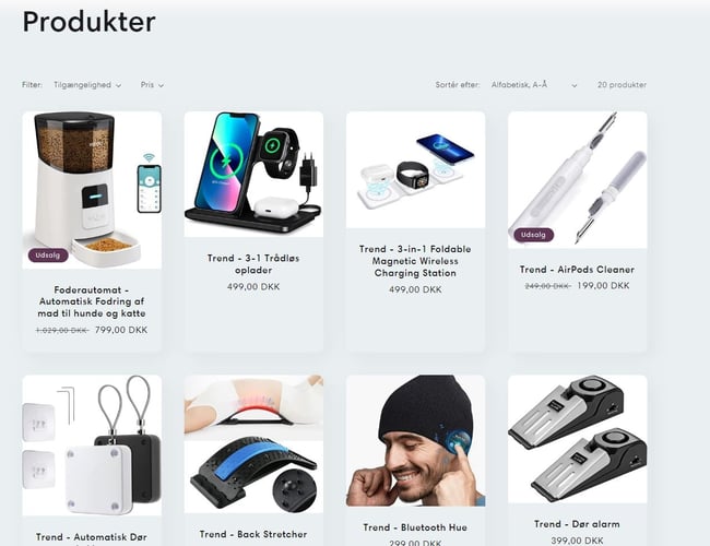 Trendio | Køreklar webshop | Stort udviklingspotentiale