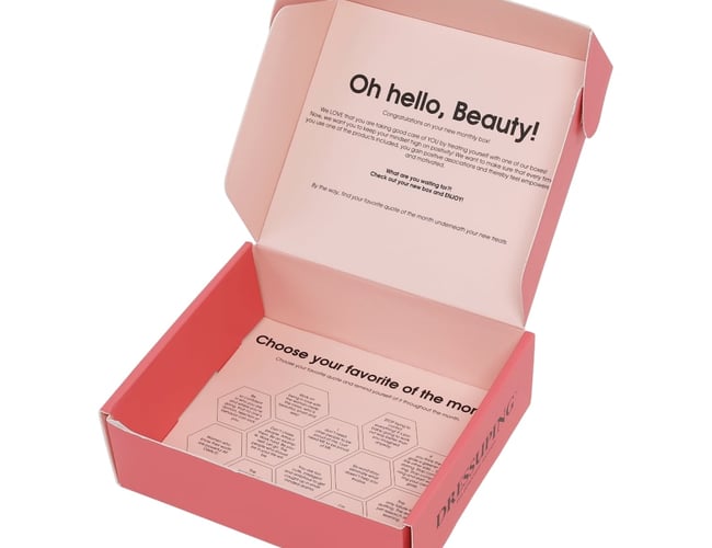 'DRESSUPING' handler om at motivere kvinder til et positivt mindset gennem månedlig power citater og lækre håndplukkede produkter.