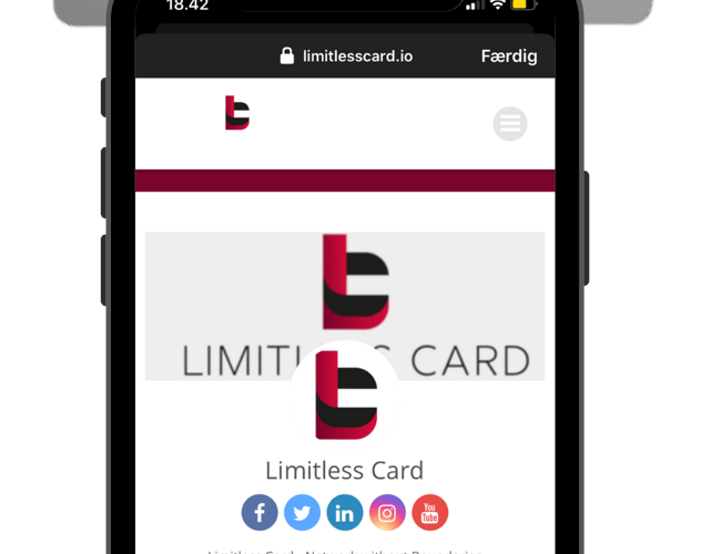 Limitless Card søger ny ejer! Skab en millionforretning med en unik ide! 