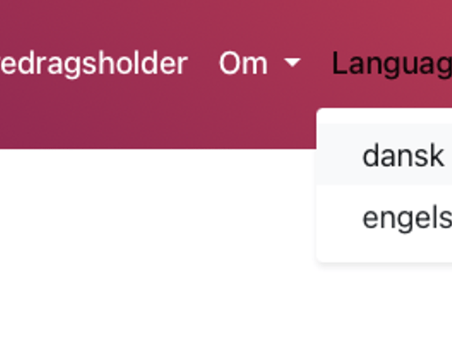 Skalerbar platform B2B / B2C (pt. for foredragsholdere)