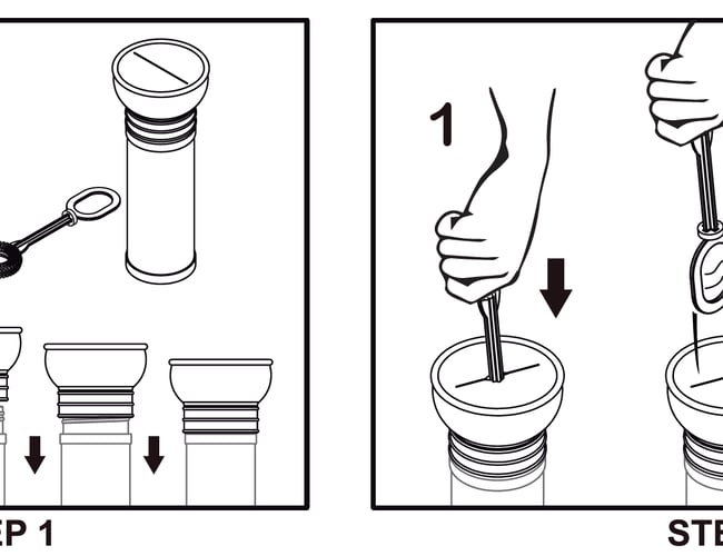 Er du den nye ejer af et patenteret sæbeboble gadget?