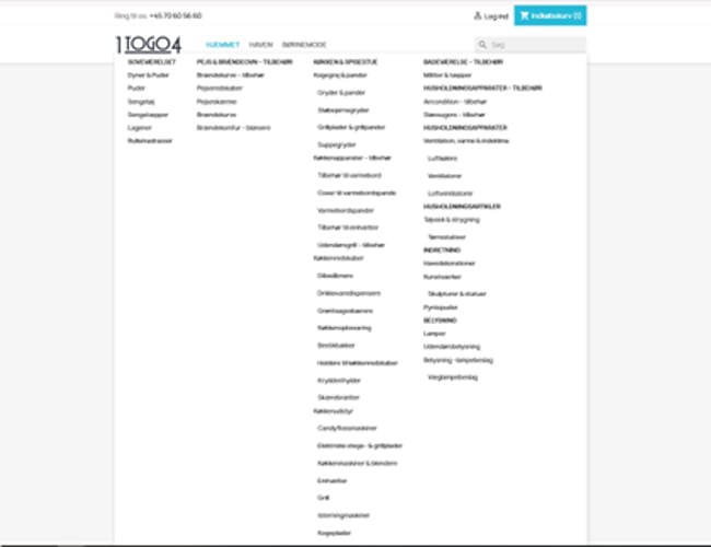 Færdig køreklar webshop klar til din succes / 1togo4