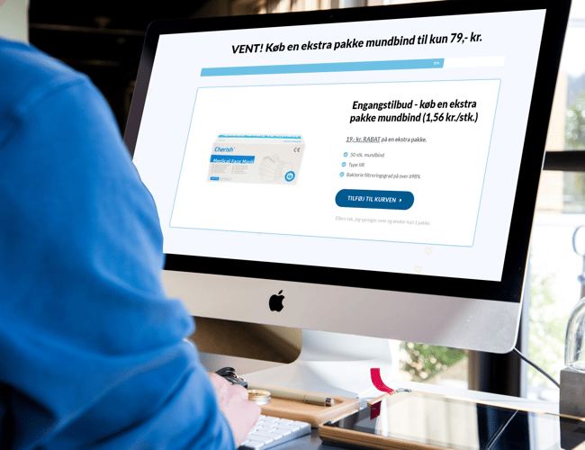Køreklar og super optimeret mundbind webshop til salg