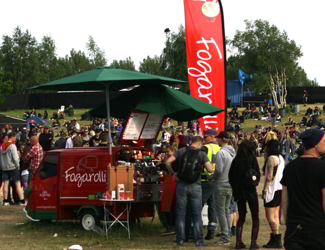 Mobil kaffebar (2 kaffebiler m.v.) på franchisebasis