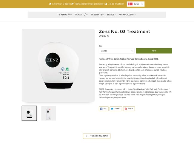 NulAllergi.com - Webshop med et fokus: Hudvenlige produkter til folk med allergi - Allergy Certified