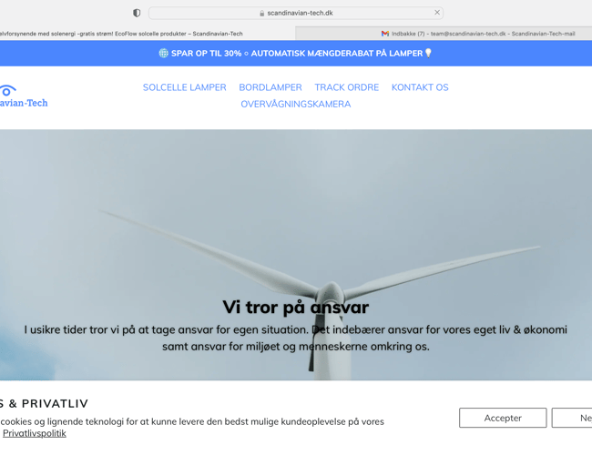 WEBSHOP TIL SALG MED KÆMPE POTENTIALE 