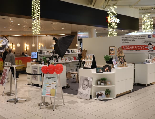 Fotostudie i Aalborg Storcenter 