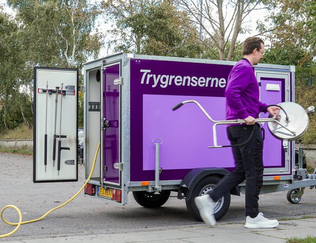 Skalerbar servicevirksomhed (fliserens og algebehandling)