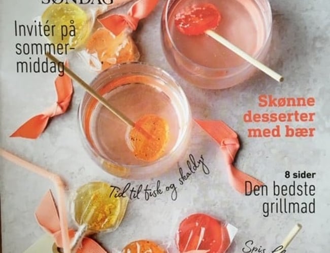 Webshop med salg af cocktail lollipops og lollipops med logo - Til salg