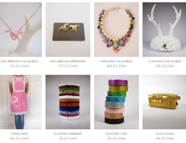 Super fin webshop med masser af potentiale 