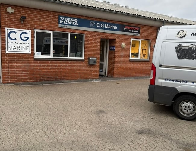 Marineværksted til salg