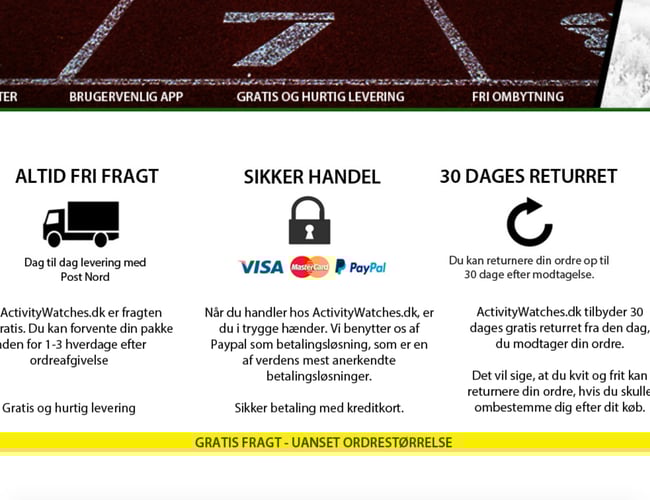 Ny pris: Køreklar webshop med salg af aktivitetsure