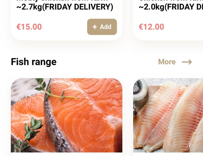 Market goods delivery service