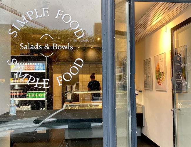 Salatbar i København - Beliggenhed: Landemærket 23, 1119 København 