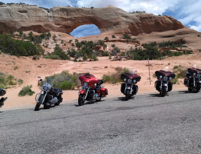 Motorcykelrejsebureau med speciale i grupperejser til USA er til salg helt eller delvist: