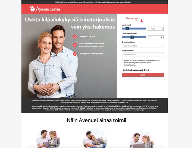 Virksomhed som genererer leads til banker og långivere i 6 lande - Omsætning: 3 mio DKK - Afkast: 740.000 DKK