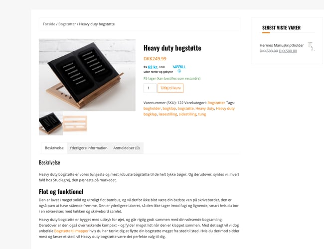Studiegrej.dk - Webshop med stort potentiale og automatiseret drift